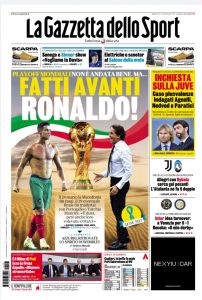 Le prime pagine dei Quotidiani sportivi in edicola questa mattina 35 WhatsApp Image 2021 11 27 at 07.53.31