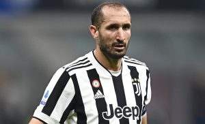 Chiellini a Dazn: «Pareggio giusto, il bicchiere è mezzo pieno»