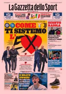 Le prime pagine dei Quotidiani Sportivi in edicola questa mattina 33 la gazzetta dello sport 2021 11 19 6197374264c41
