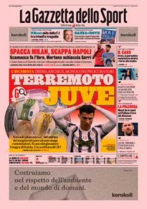 Le prime pagine dei Quotidiani sportivi in edicola questa mattina 33 la gazzetta dello sport 2021 11 29 61a461daa2cf0
