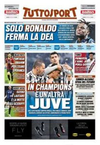 Le prime pagine dei Quotidiani Sportivi in edicola questa mattina 35 tuttosport 2021 11 03 61821b0f92a2d