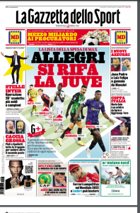 Le prime pagine dei Quotidiani Sportivi in edicola questa mattina 32 Screenshot 2021 12 16 08.27.20