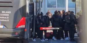 MN24 – Juventus Milan femminile: arrivati i pullman delle squadre, VIDEO
