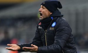 Napoli, Spalletti: «Meno cinque dal Milan? Non cambia niente»
