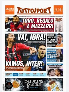 Le prime pagine dei Quotidiani sportivi in edicola questa mattina 34 WhatsApp Image 2021 12 07 at 08.12.24 1