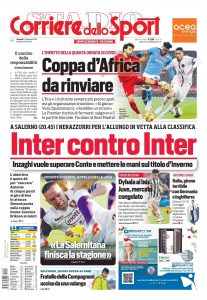 Le prime pagine dei Quotidiani sportivi in edicola questa mattina 32 corriere 2