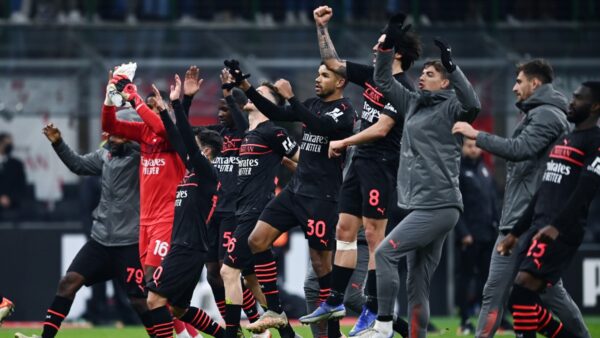 Esult Milan fine gara MG8
