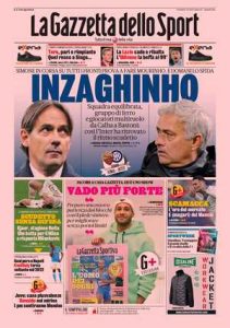 Le prime pagine dei Quotidiani sportivi in edicola questa mattina 33 la gazzetta dello sport 2021 12 03 61a9b7460100d