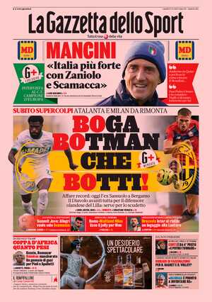 Le prime pagine dei Quotidiani sportivi in edicola questa mattina 35 la gazzetta dello sport 27 12 2021 061536017