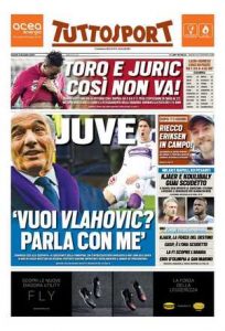 Le prime pagine dei Quotidiani sportivi in edicola questa mattina 35 tuttosport 2021 12 03 61a952e6d15b8
