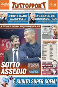 Le prime pagine dei Quotidiani sportivi in edicola questa mattina 35 tuttosport 2021 12 04 61aaa62e6e9ba