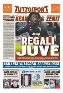 Le prime pagine dei Quotidiani sportivi in edicola questa mattina 35 tuttosport 2021 12 09 61b13bde3c1a1