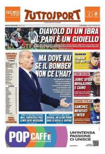 Le prime pagine dei Quotidiani sportivi in edicola questa mattina 35 tuttosport 2021 12 12 61b532c77d8c0