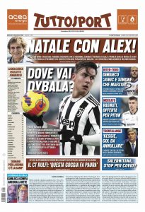 Le prime pagine dei Quotidiani sportivi in edicola questa mattina 31 tuttosport 9