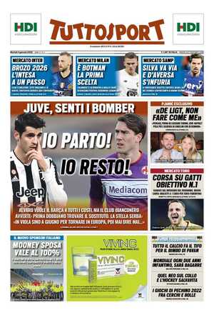 Le prime pagine dei Quotidiani sportivi in edicola questa mattina 35 tuttosport 002357858
