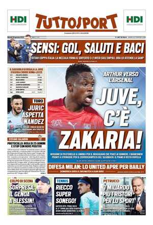 Le prime pagine dei Quotidiani Sportivi in edicola questa mattina 35 tuttosport 003732714