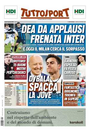 Le prime pagine dei Quotidiani Sportivi in edicola questa mattina 35 tuttosport 003742251