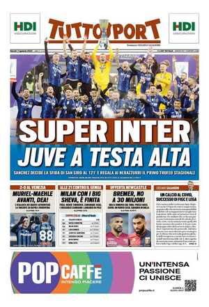 Le prime pagine dei Quotidiani Sportivi in edicola questa mattina 35 tuttosport 013714212