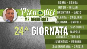 Serie A, ventiquattresima giornata: I pronostici di Mr. BrokerBet – VIDEO