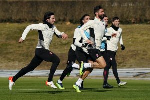 Allenamento Milan: domani seduta mattutina