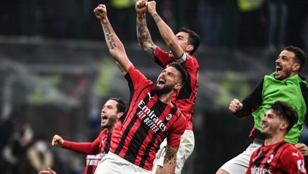 Esult a fine gara Milan MG8