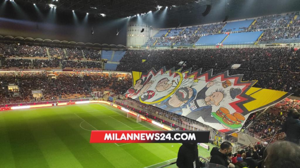 MN24 - Milan Inter, la coreografia della Curva Sud - FOTO 1 WhatsApp Image 2022 03 01 at 20.56.13