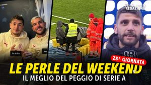 Serie A, LE PERLE DEL WEEKEND: pizza per i milanisti, cameraman e Mbappé al Sassuolo – VIDEO