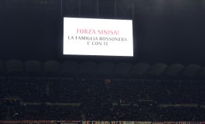 MN24 – Il Milan e il messaggio per Mihajlovic: «Forza Sinisa, la famiglia rossonera è con te»