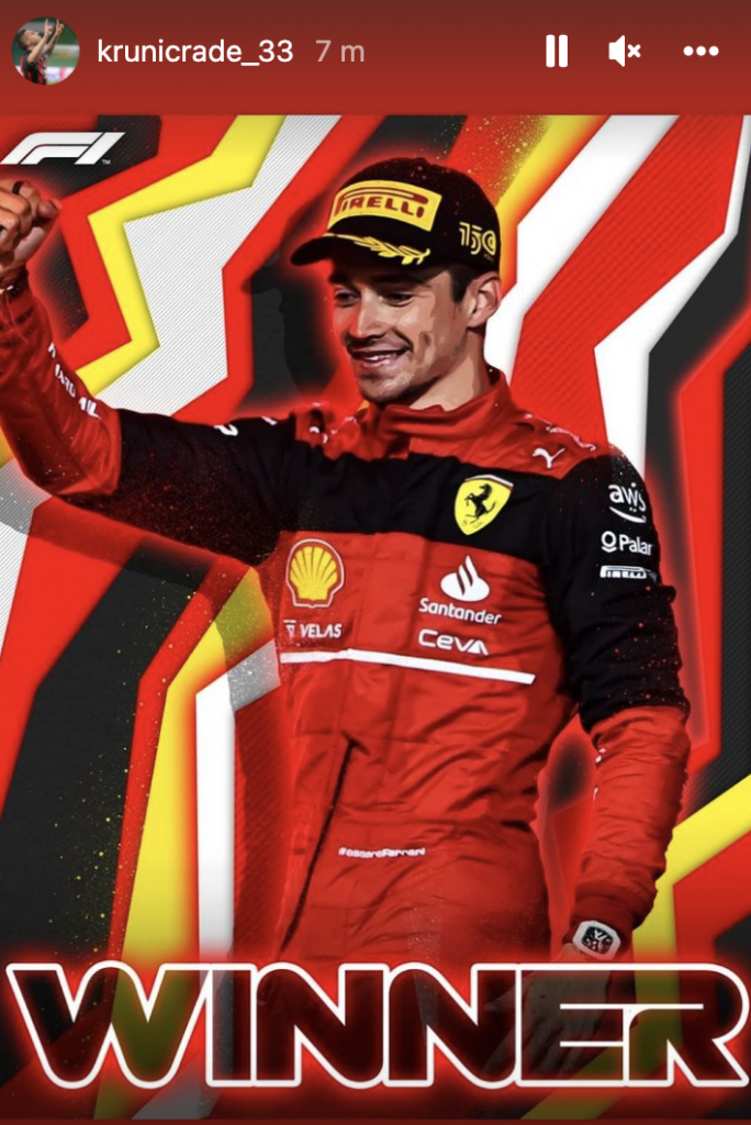 Formula 1, Leclerc vince in Australia: i complimenti di Krunic - FOTO 27 Schermata 2022 04 10 alle 08.48.18