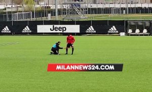 Juventus Milan Primavera, Lazetic fa riscaldamento a parte nell’intervallo