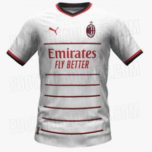 Maglia trasferta Milan 2022/23: l’anticipazione di FootyHeadlines – FOTO