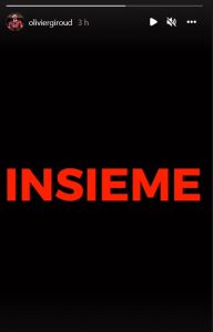 Milan Atalanta, Giroud suona la carica: il messaggio social - FOTO 40 Immagine 2022 05 15 115015