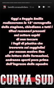 Sassuolo Milan: la Curva Sud rossonera prepara la coreografia 29 Immagine 2022 05 22 130350