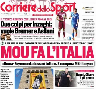 corriere dello sport 3767534e76fa1f21b9e5ce6a4aad544e20220525