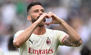 La Lega Serie A: «Solo gol pesanti e decisivi: signore e signori. Giroud is on fire»