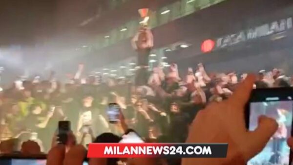 Festa scudetto milan casa