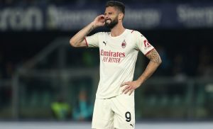 Giroud non si è allenato in gruppo: ecco i dettagli