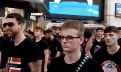 tifosi milan stazione milano centrale