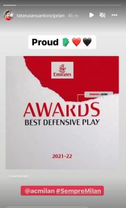 Migior parata della stagione del Milan, Tatarusanu: «Orgoglioso» 29 Immagine 2022 06 19 152311