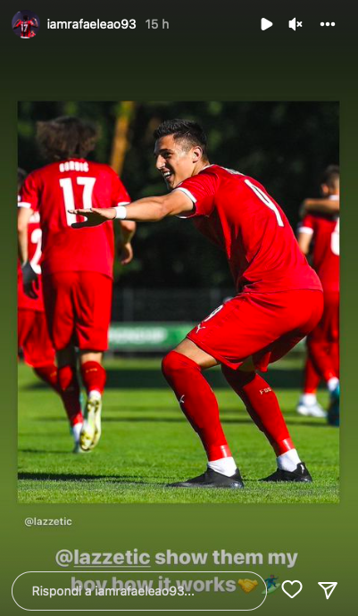 Leao si coccola Lazetic: «Il mio ragazzo» - FOTO 27 Schermata 2022 06 20 alle 10.57.38