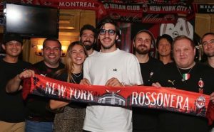 Tonali cuore rossonero: visita al Milan Club di New York. Tifosi innamorati