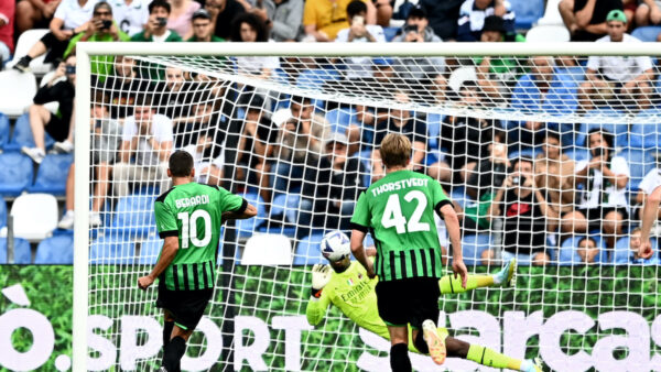 Sassuolo Milan serie A