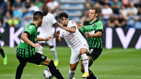Sassuolo Milan serie A