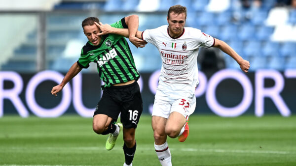 Sassuolo Milan serie A