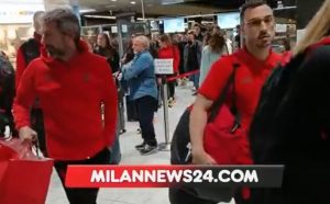 MN24 – L’arrivo del Milan femminile a Napoli – VIDEO