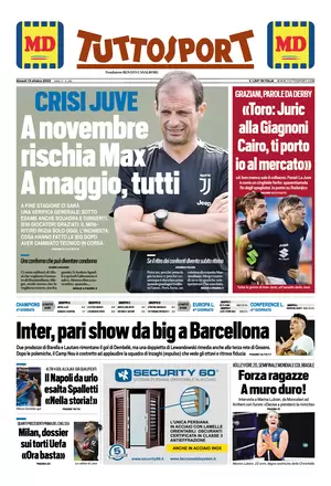 Rassegna stampa: prime pagine quotidiani sportivi – 13 ottobre 2022 29 image 17