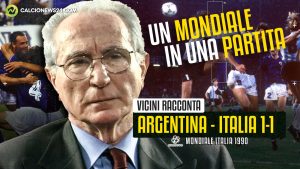 Vicini racconta Argentina Italia 90: «Meritavano la finale» – VIDEO