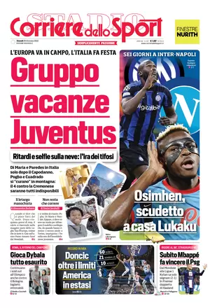 Rassegna stampa: prime pagine quotidiani sportivi - 29 dicembre 2022 28 image 33