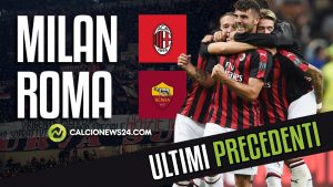 Serie A 17^ giornata, Milan-Roma: gli ultimi precedenti 🎥