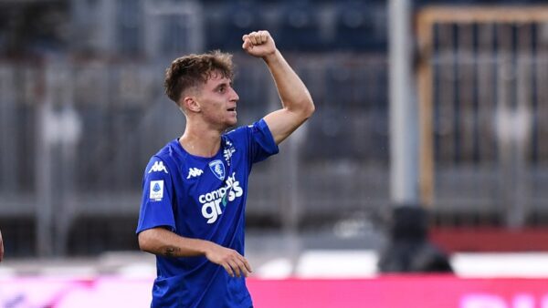 Esult gol Baldanzi PAP